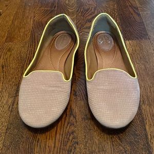 Clarks Womens Shoes Size 7 Artisan Loafer Valley Leather Tan/Yellow